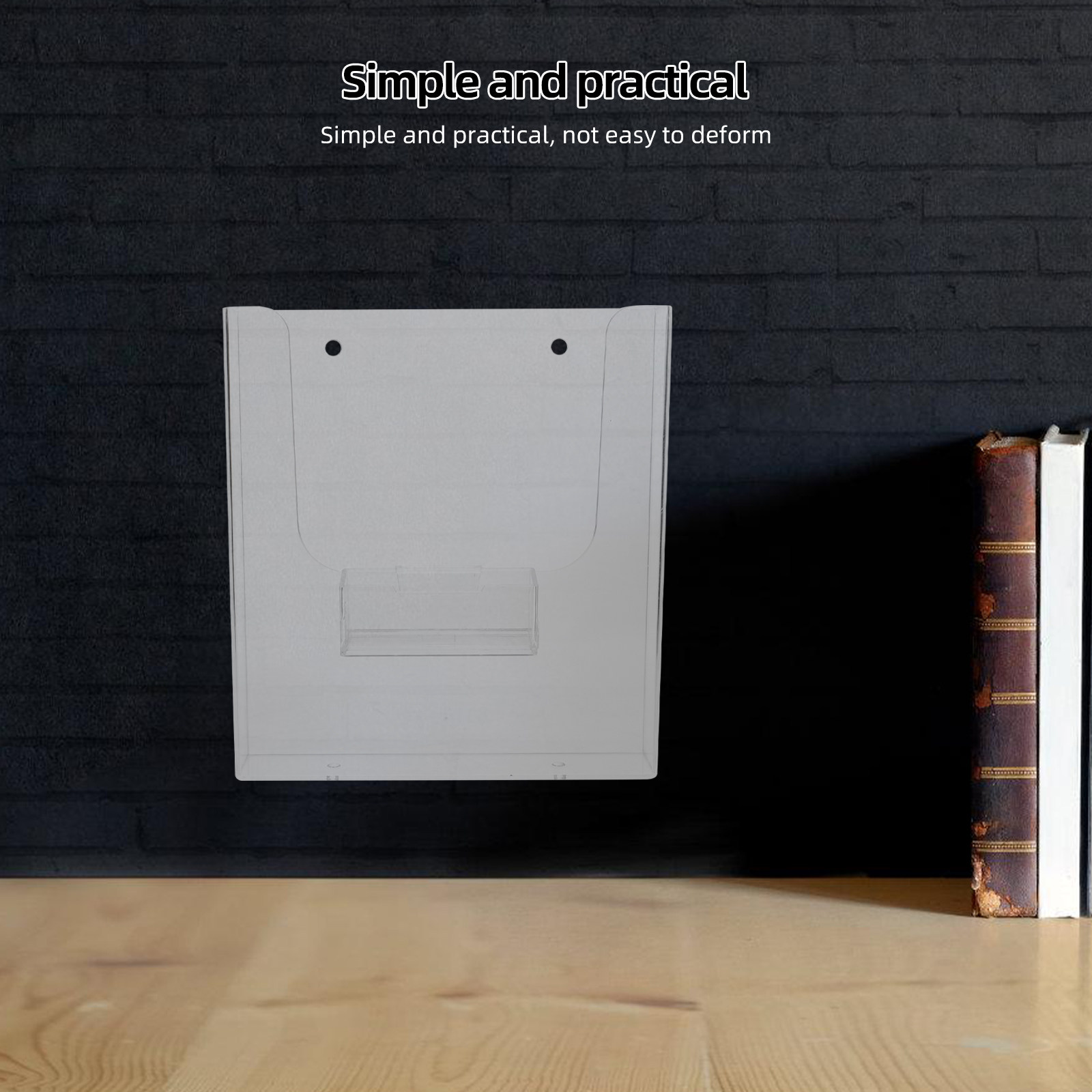 Magazine Holder Rack - Porte-documents A4 en acrylique, support mural