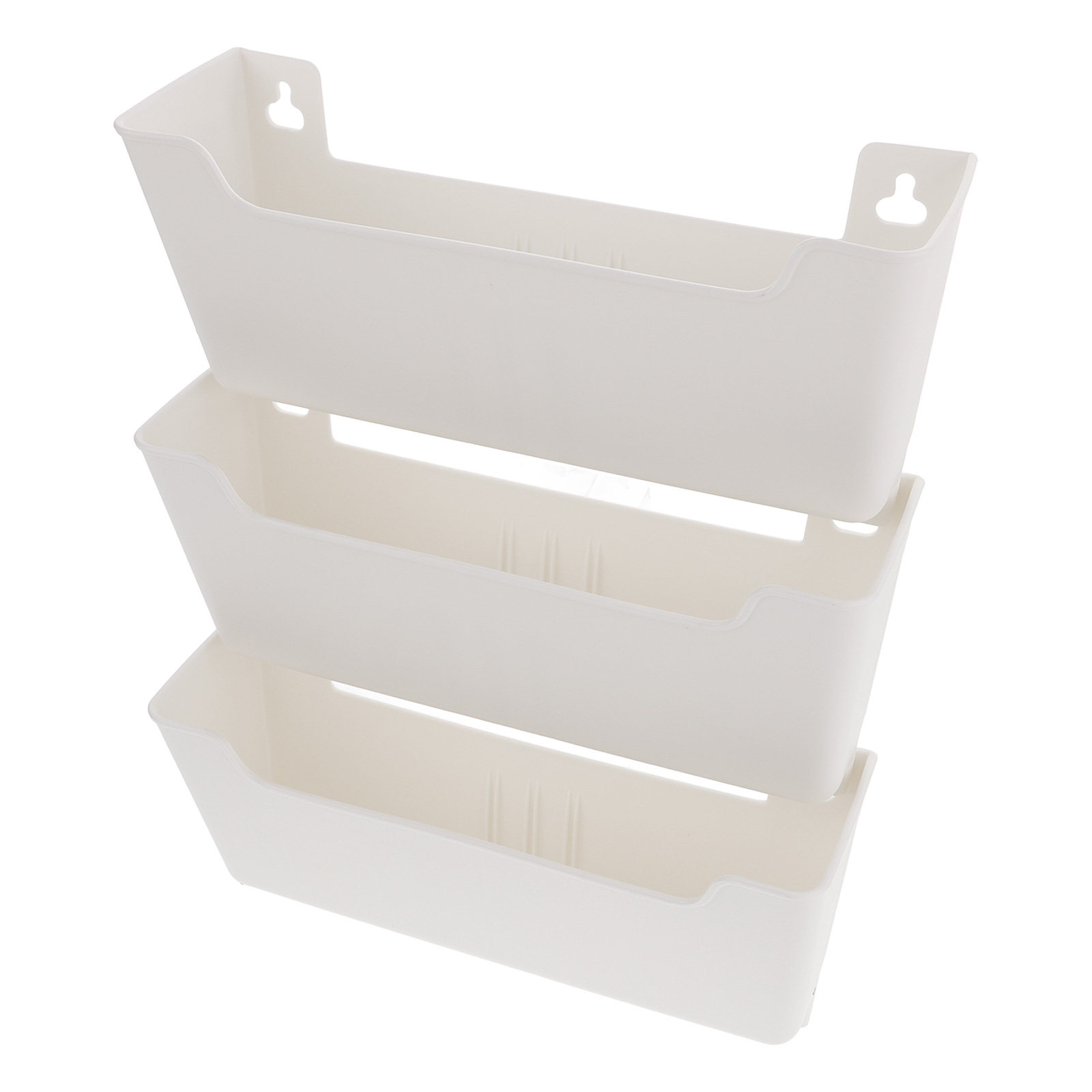 Magazine Holder Rack - 1 ensemble d'organiseur mural transparent en