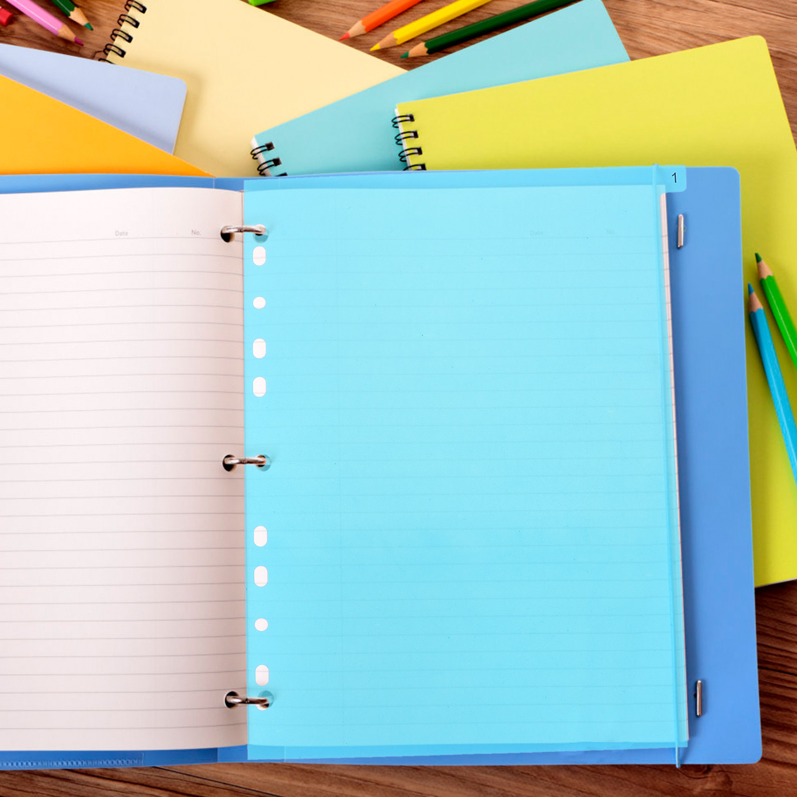 5 intercalaires pour classeur, - Tab Divider A4 avis et prix