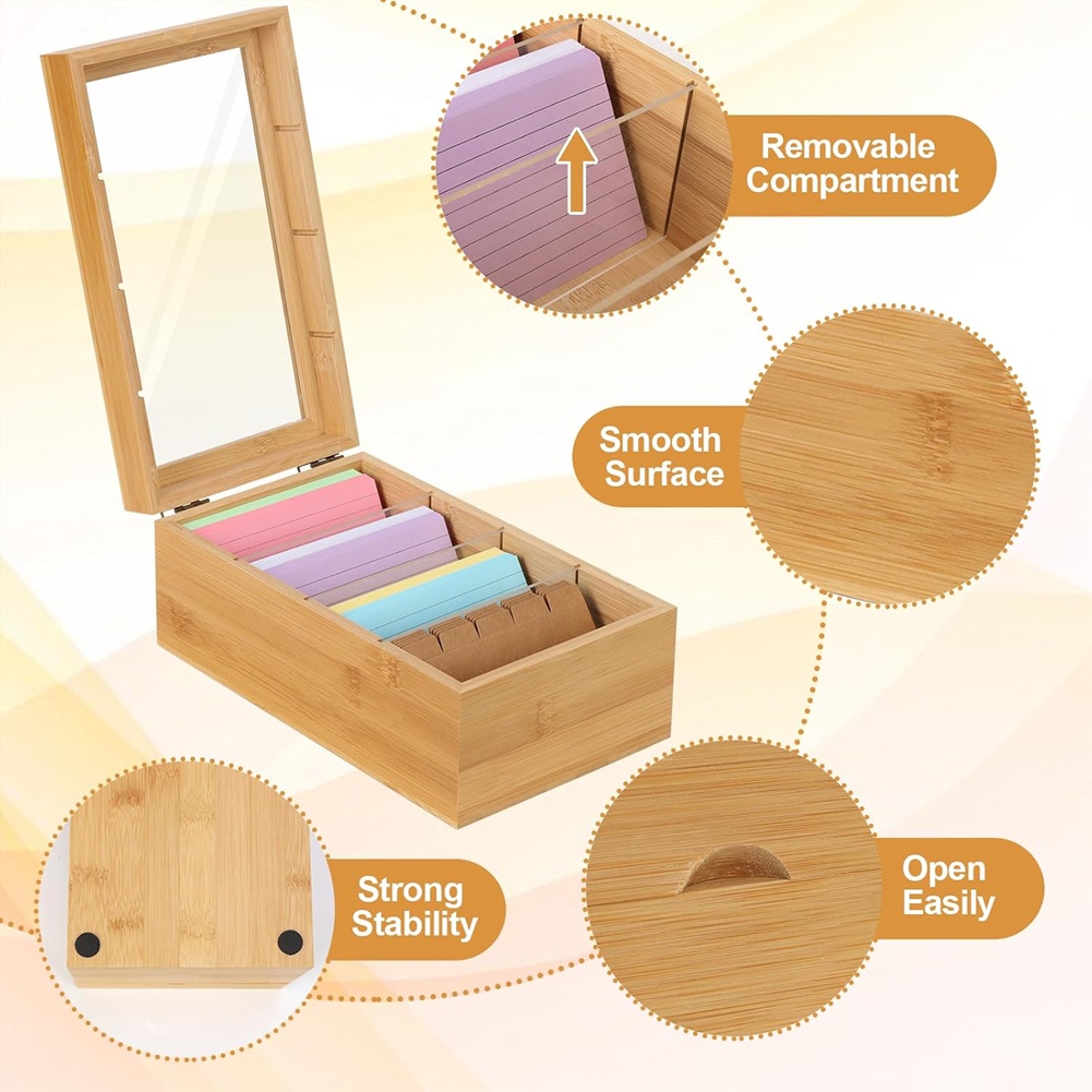 Organisateur de cartes indexée - Card Index Box avis et prix