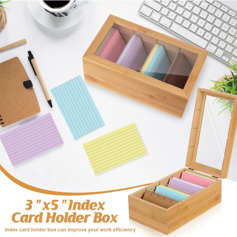 Organisateur de cartes indexée - Card Index Box avis et prix