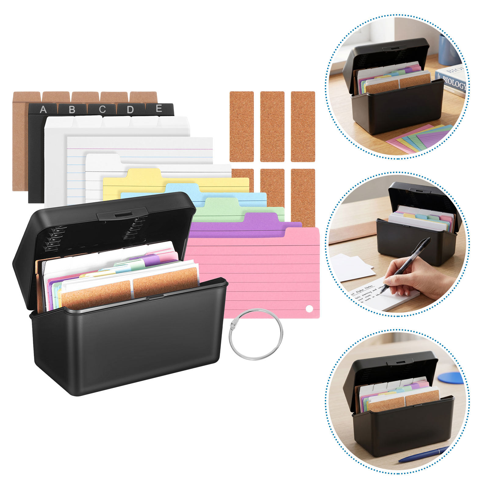 2 Ensembles de Boîtes de Range - Card Index Box avis et prix
