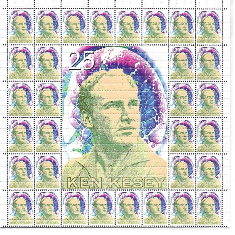 Kesey timbres psychédéliques L - Ink Blotter Paper avis et prix