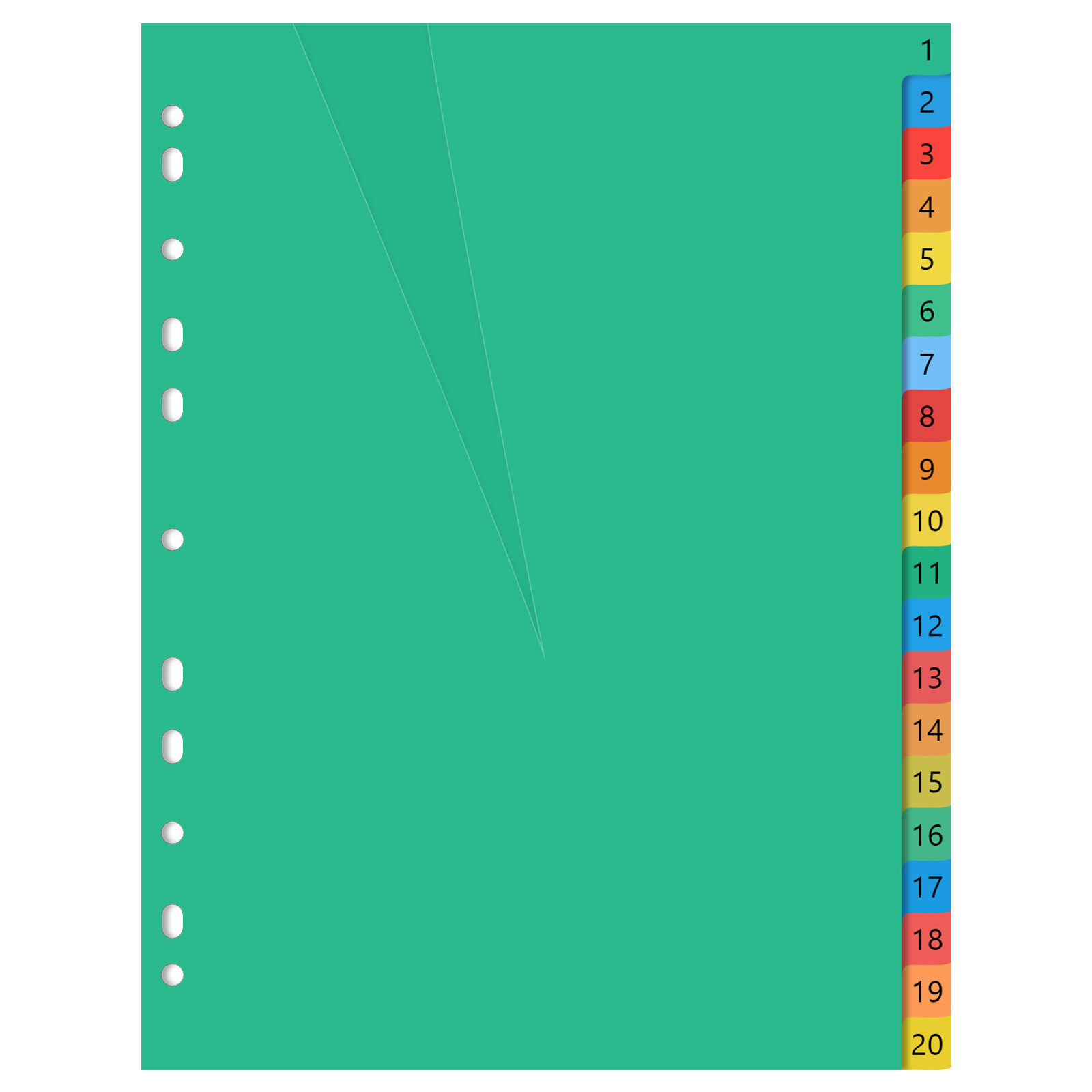 Pages d'indexation classées en - Tab Divider A4 avis et prix
