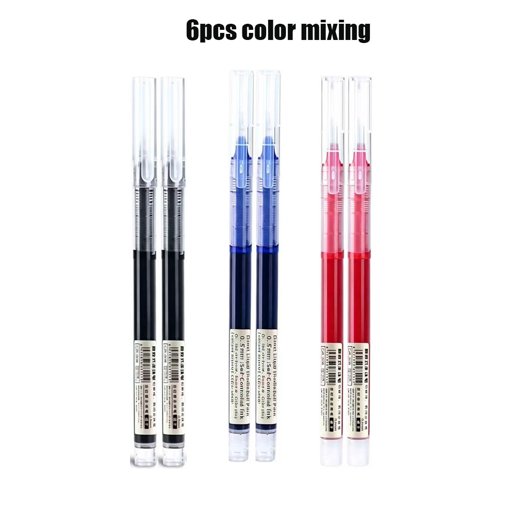 Lot de 6 stylos gel à clic 0,5 - Gel Refill Pack avis et prix