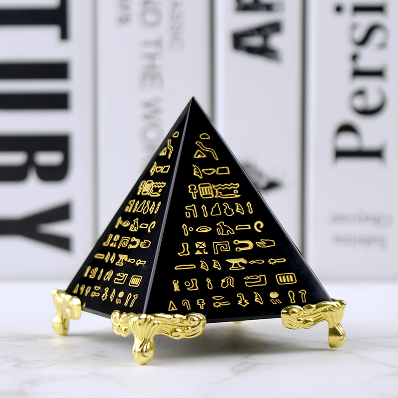 Pyramide d'obsidienne en crist - Paper Weight Crystal avis et prix
