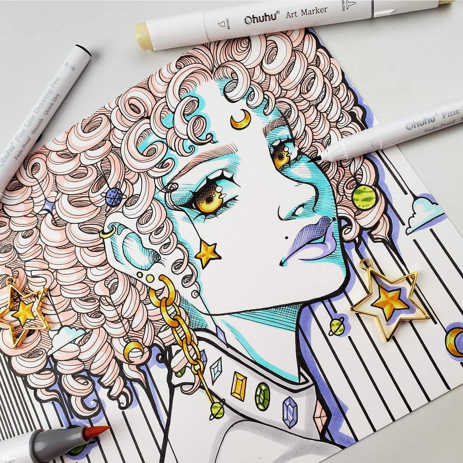 Ohuhu Micro stylo Fineliner st - Copic Marker Sketch avis et prix