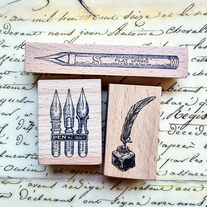 Tampon de scrapbooking, pointe - Fountain Pen Bottled Ink avis et prix