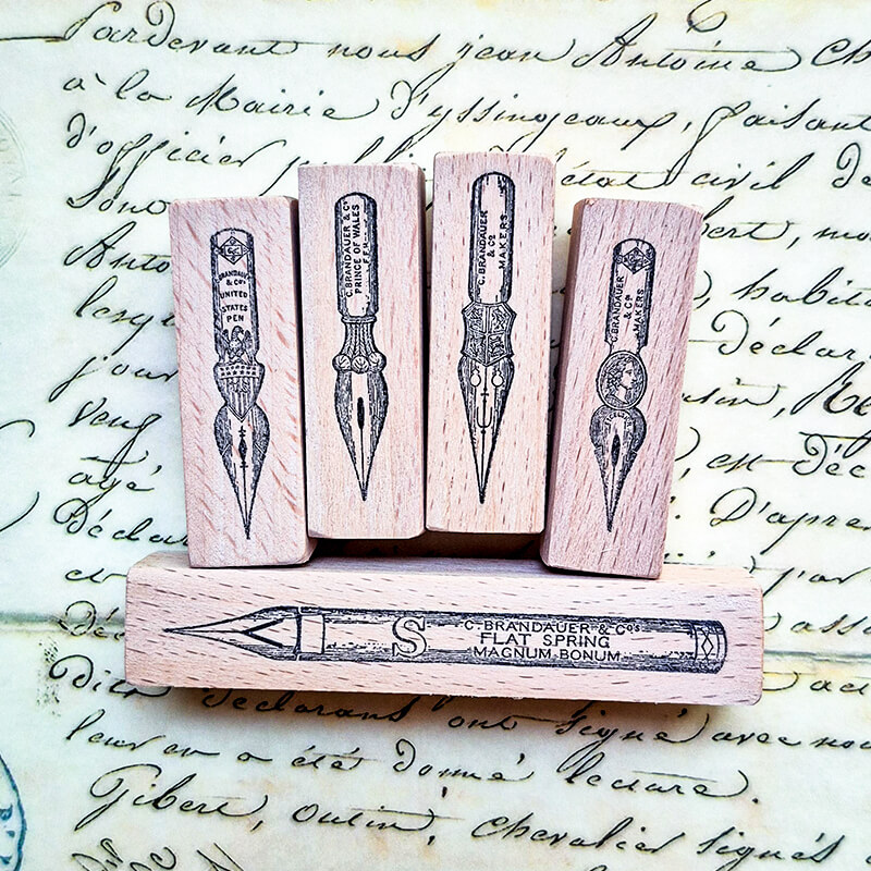 Tampon de scrapbooking, pointe - Fountain Pen Bottled Ink avis et prix